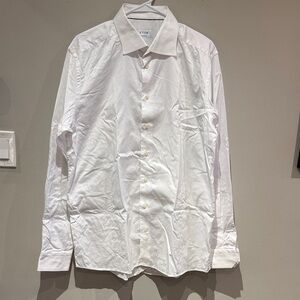Eton Men's Crisp White Dress Shirt